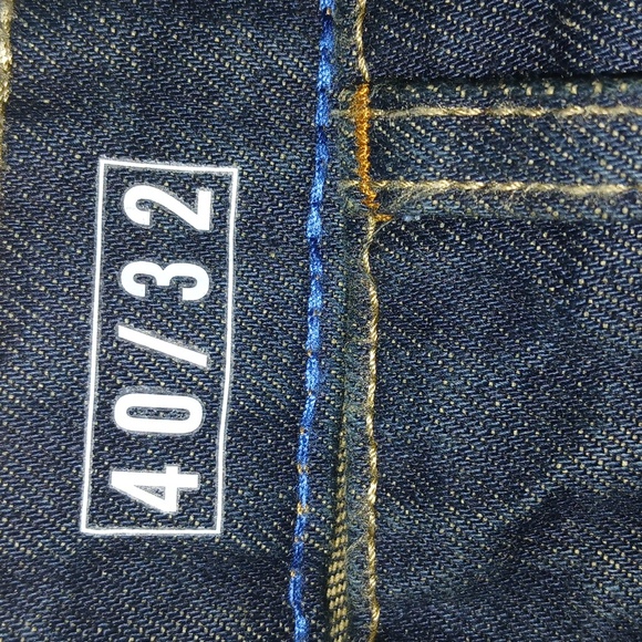 Nautica Men Crafted vintage straight fit real denim blue jeans size 40 x 32 NWT - Picture 10 of 13